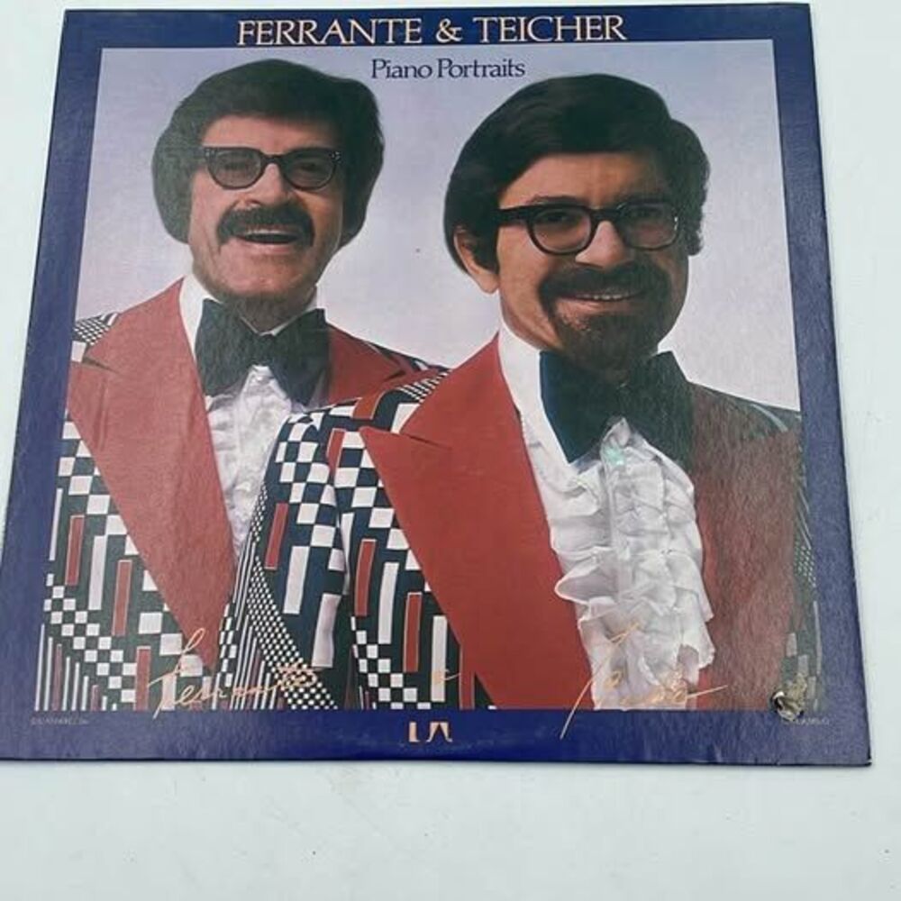 Ferrante & Teicher Piano Portraits Vinyl Record